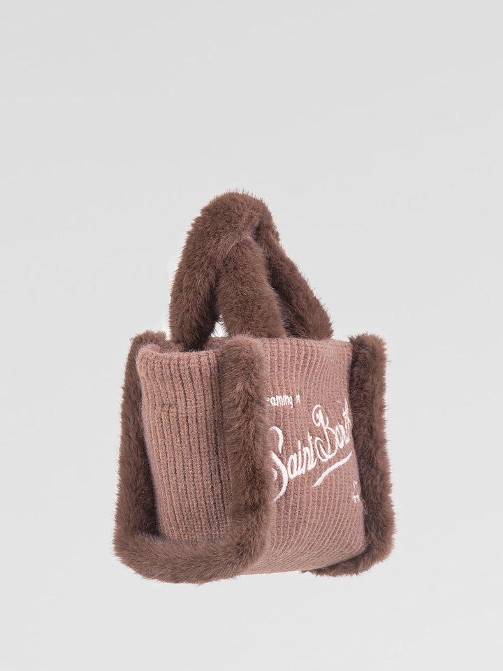 Borsa Vanity Mini Shearling