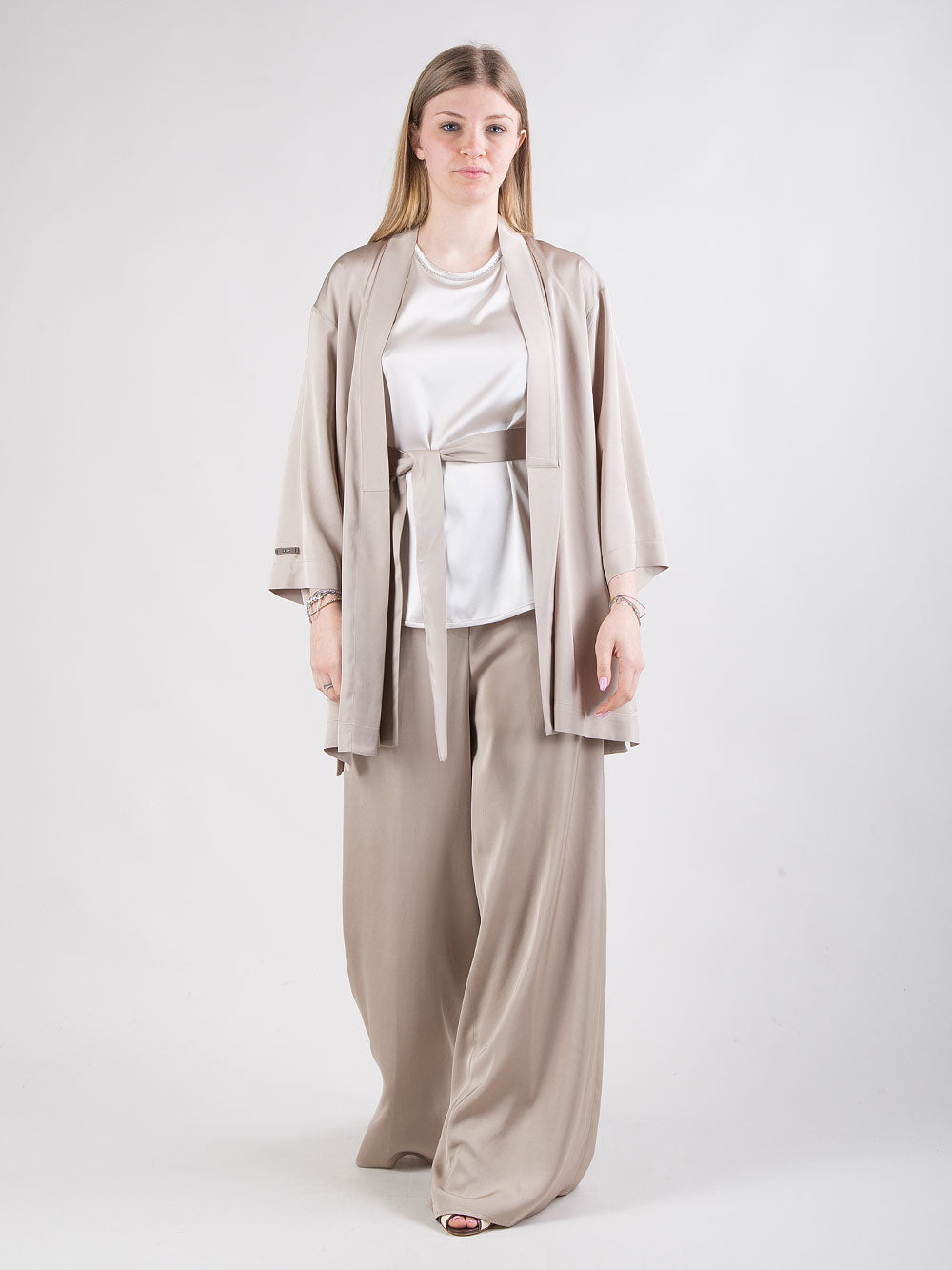 Giacca kimono con cintura