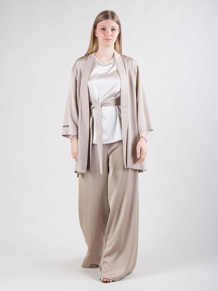 Giacca kimono con cintura