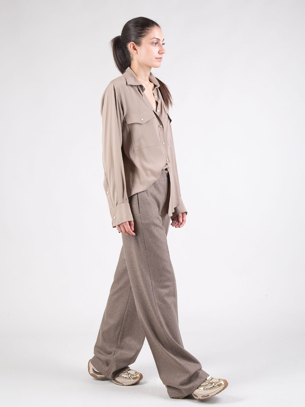 Pantaloni in lana