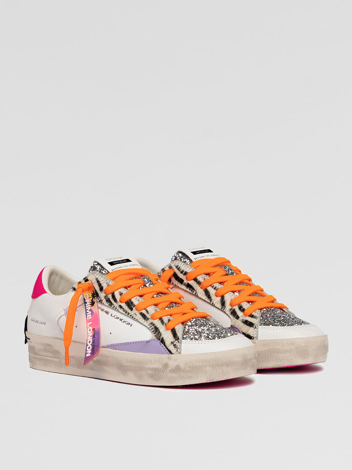 Sk8 deluxe tropical zebra
