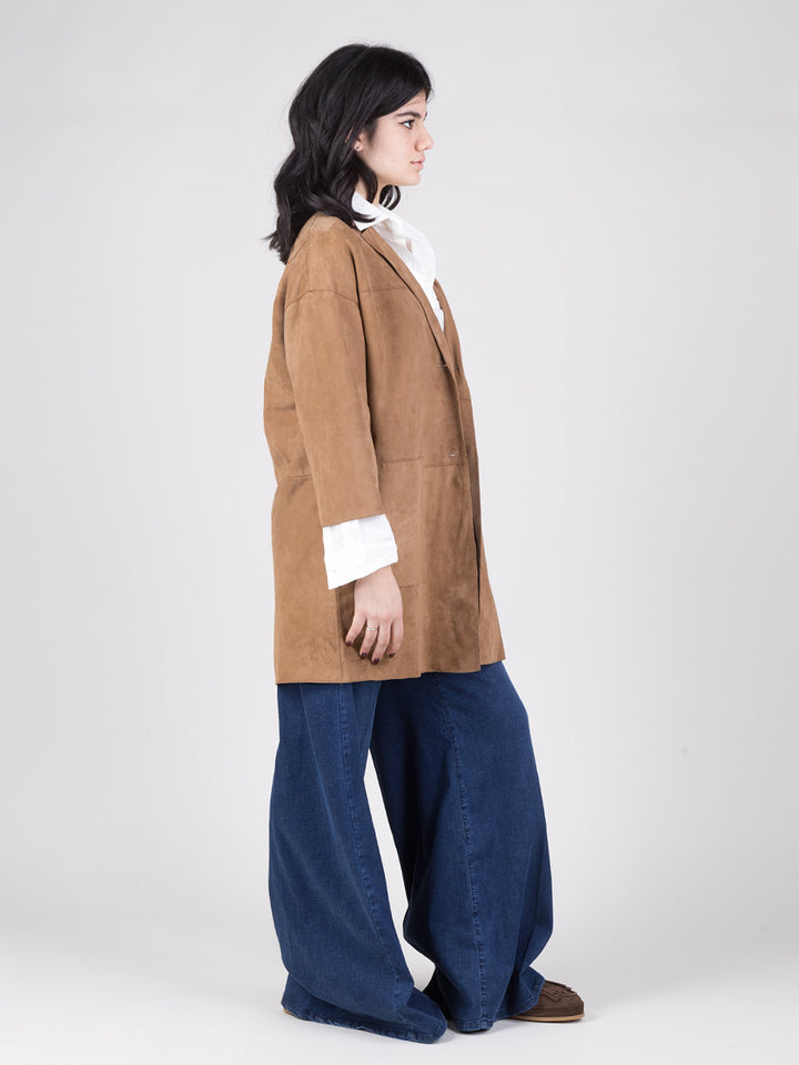 Giacca Virginia suede