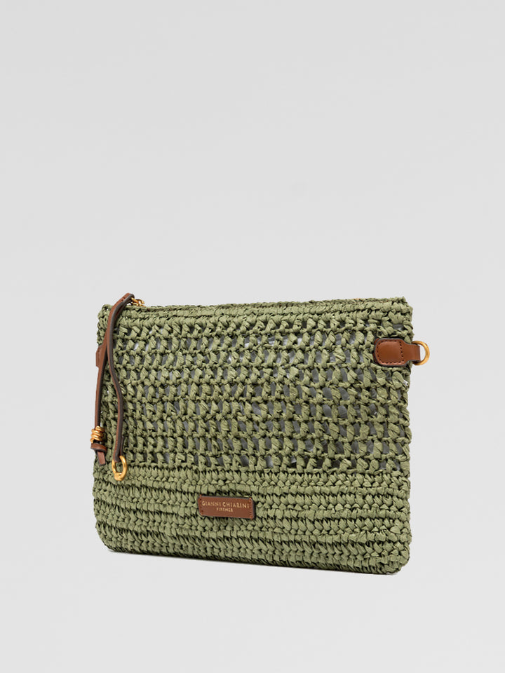 Pouch Nefeli in paglia