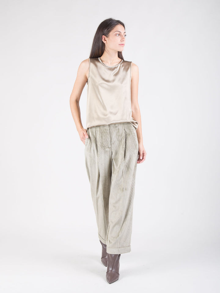 Pantaloni in velluto a coste