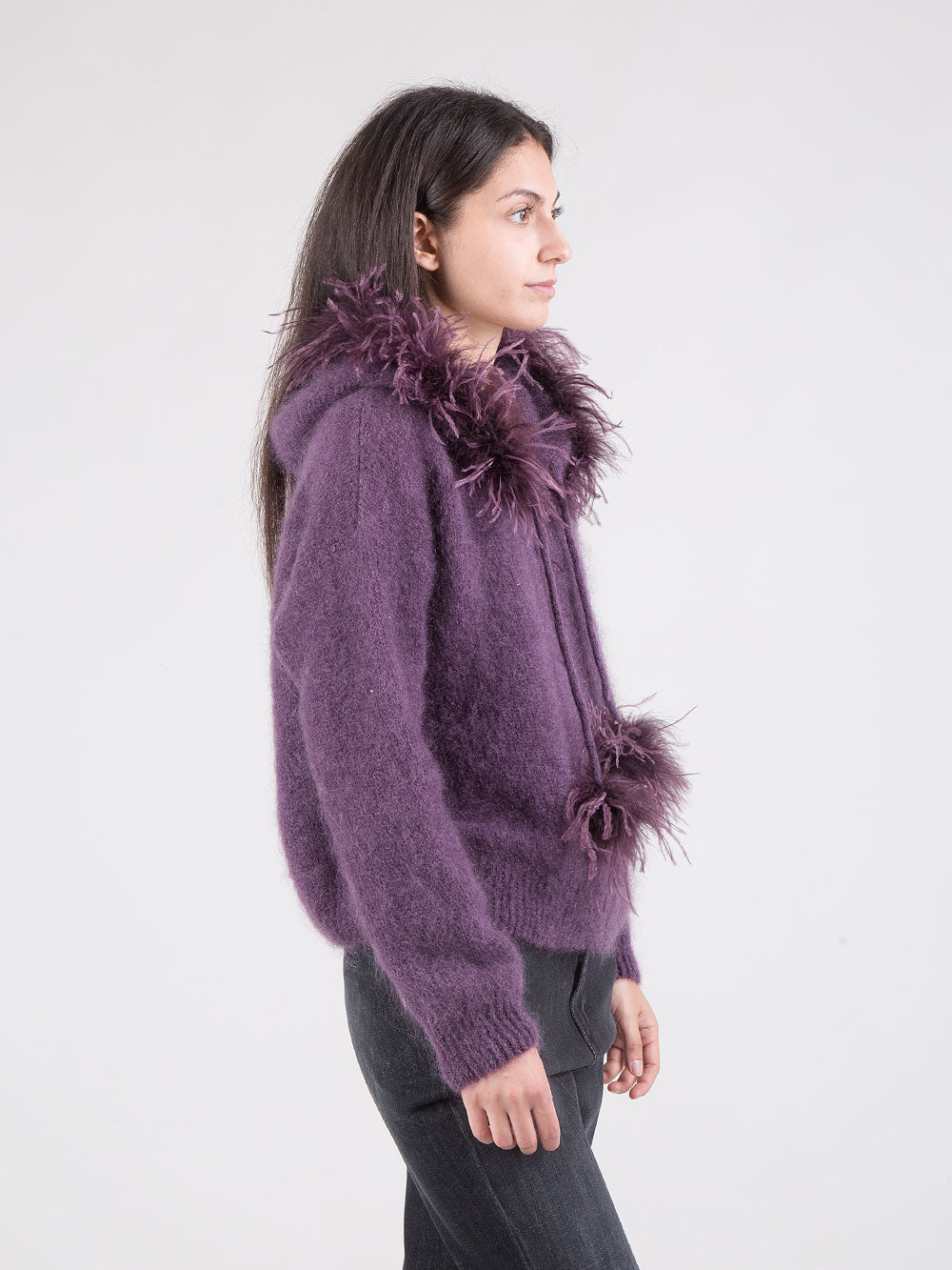 Cardigan mohair