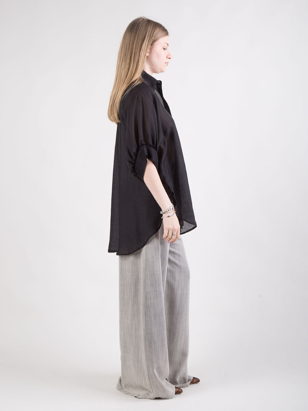 Camicia lunga oversize