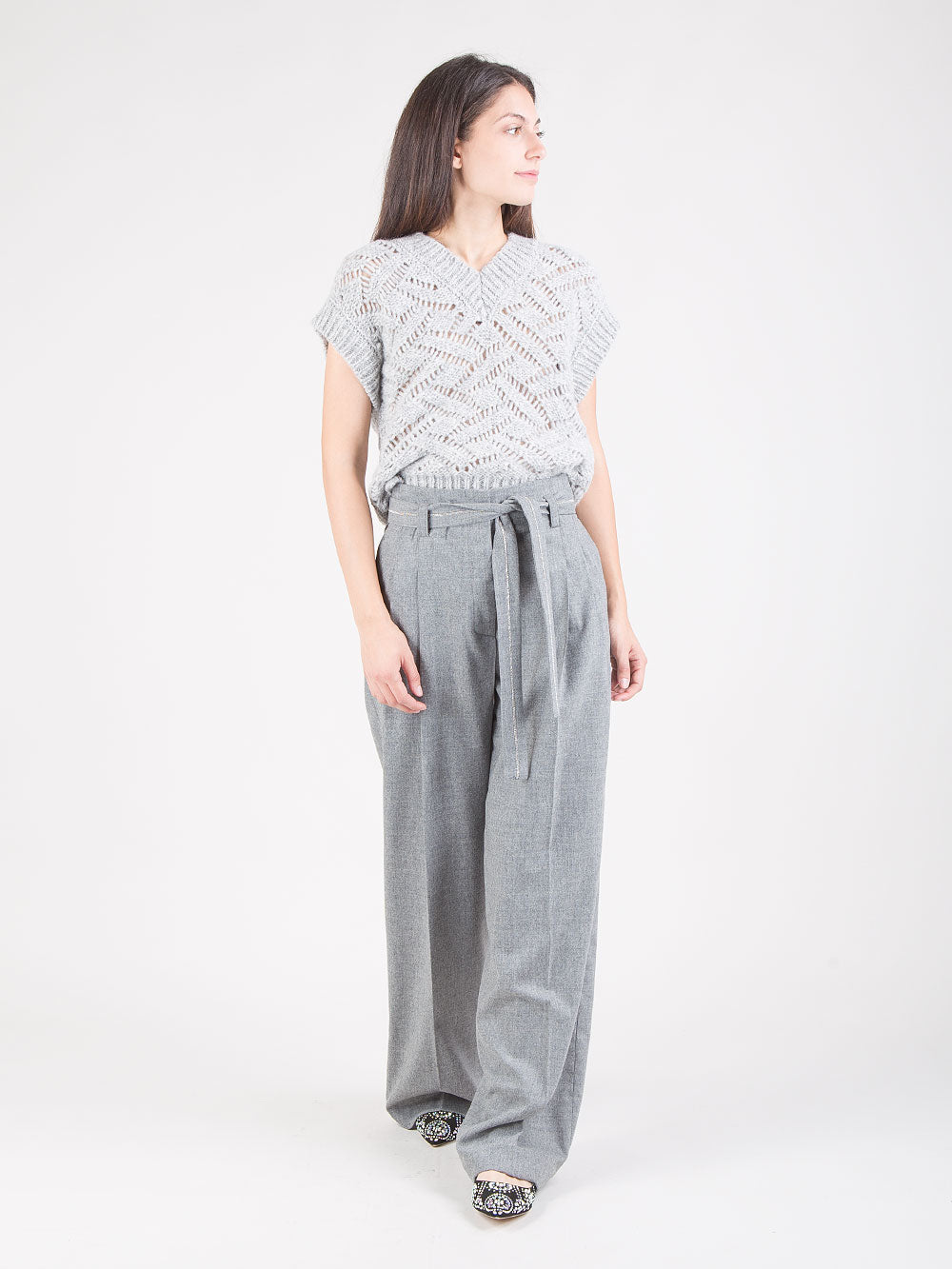 Pantaloni con cintura