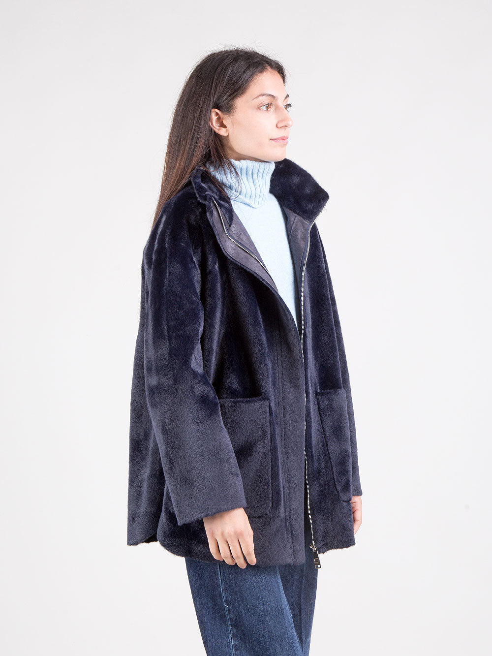 Ecopelliccia oversize