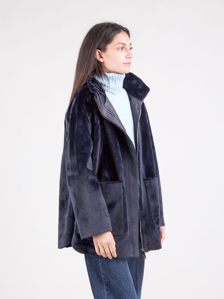 Ecopelliccia oversize