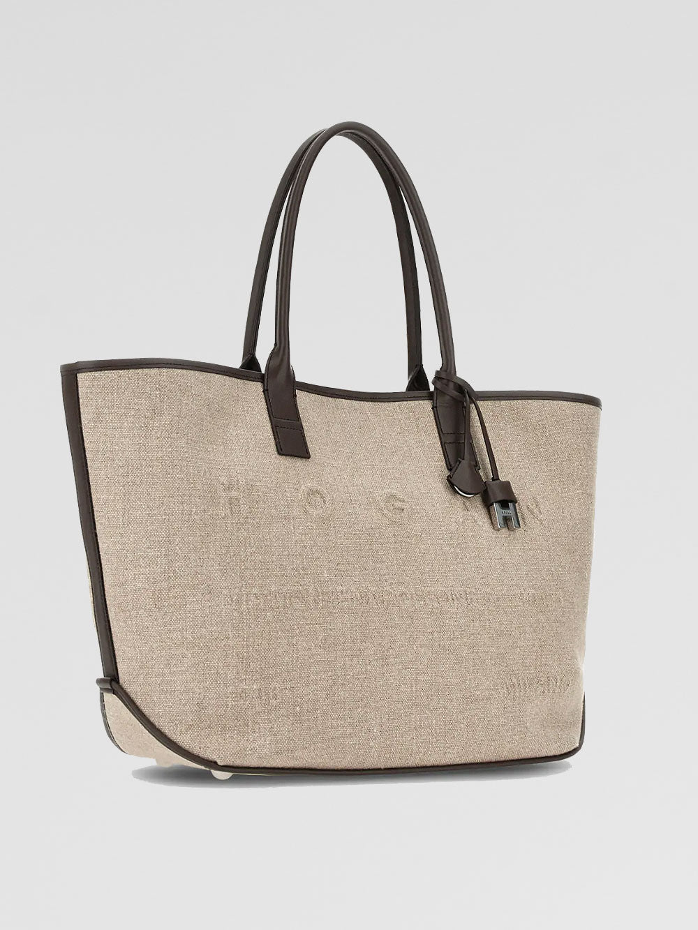 Shopping bag in lino