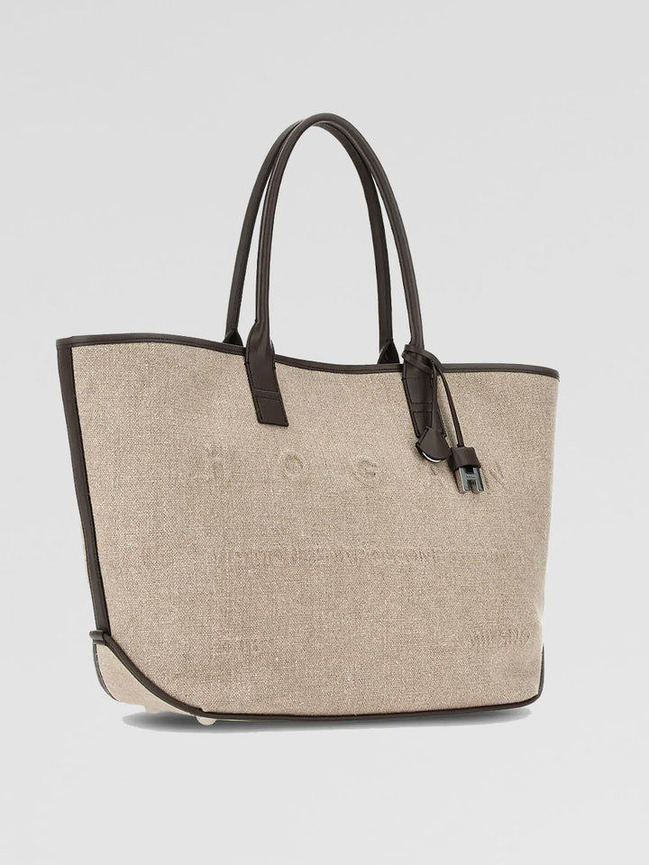 Shopping bag in lino