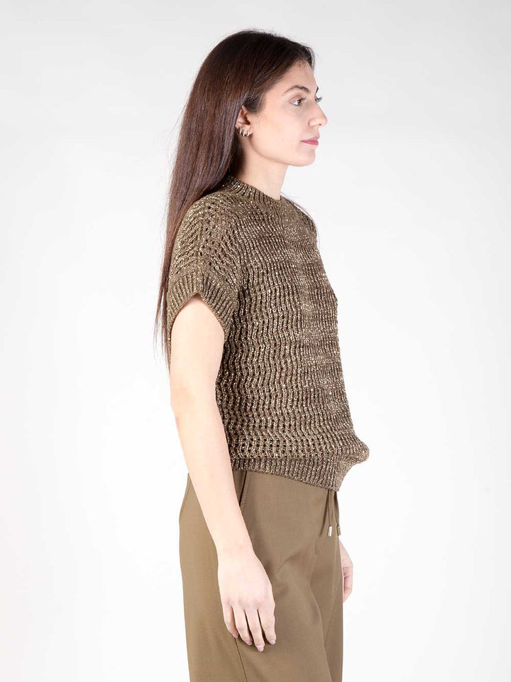 Maglia tricot muschio