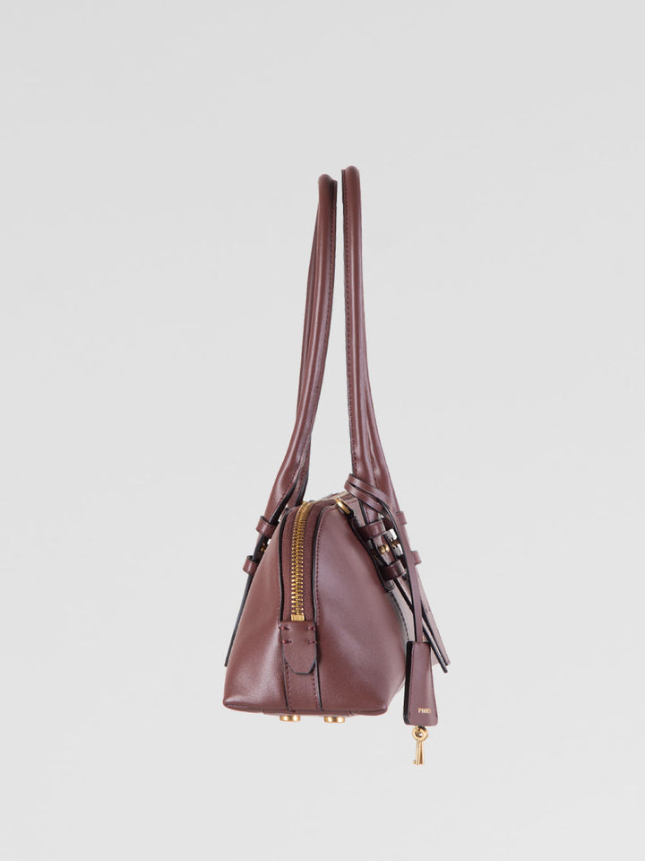 Borsa Bowling Horizontal Big in pelle