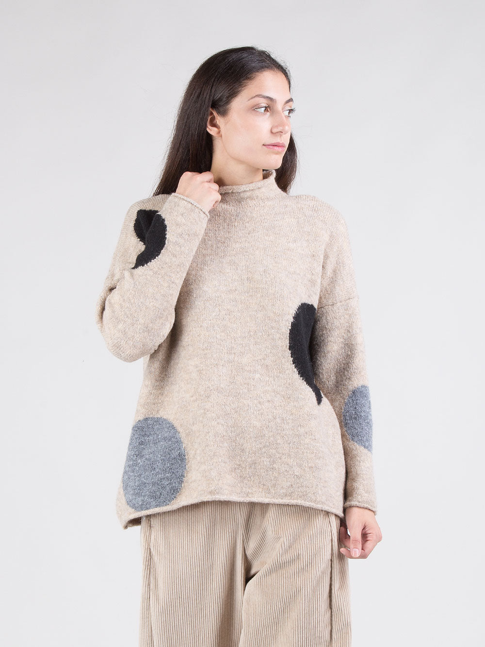 Maglia pois grandi