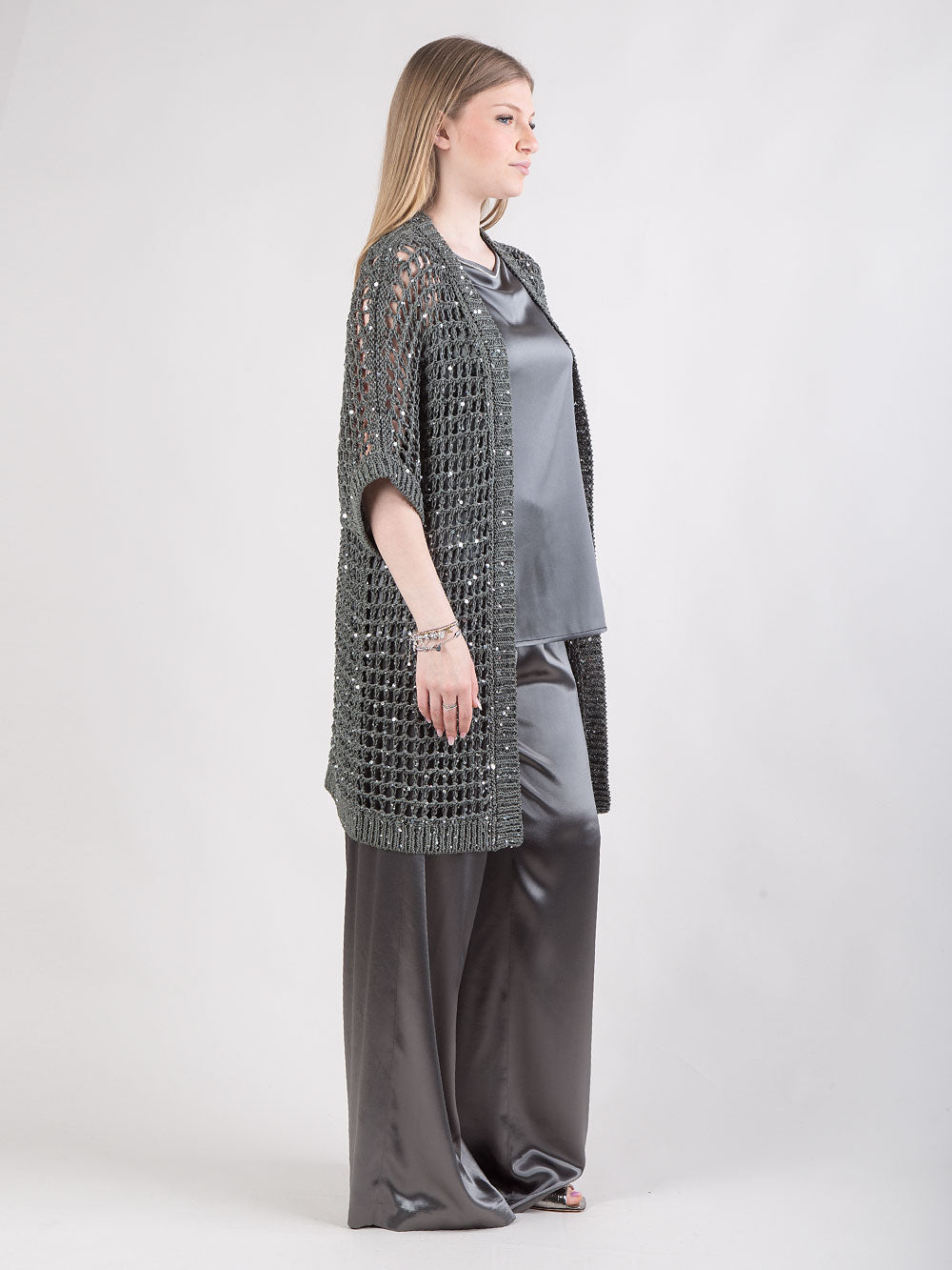 Completo con maxi paillettes