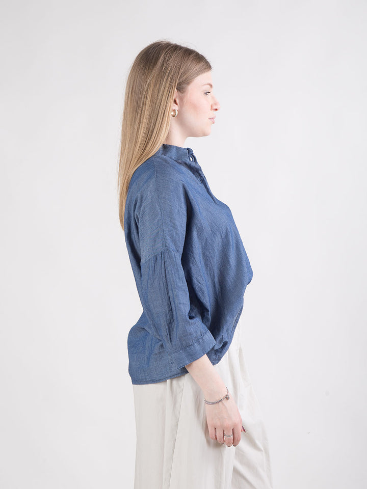Camicia over in cotone