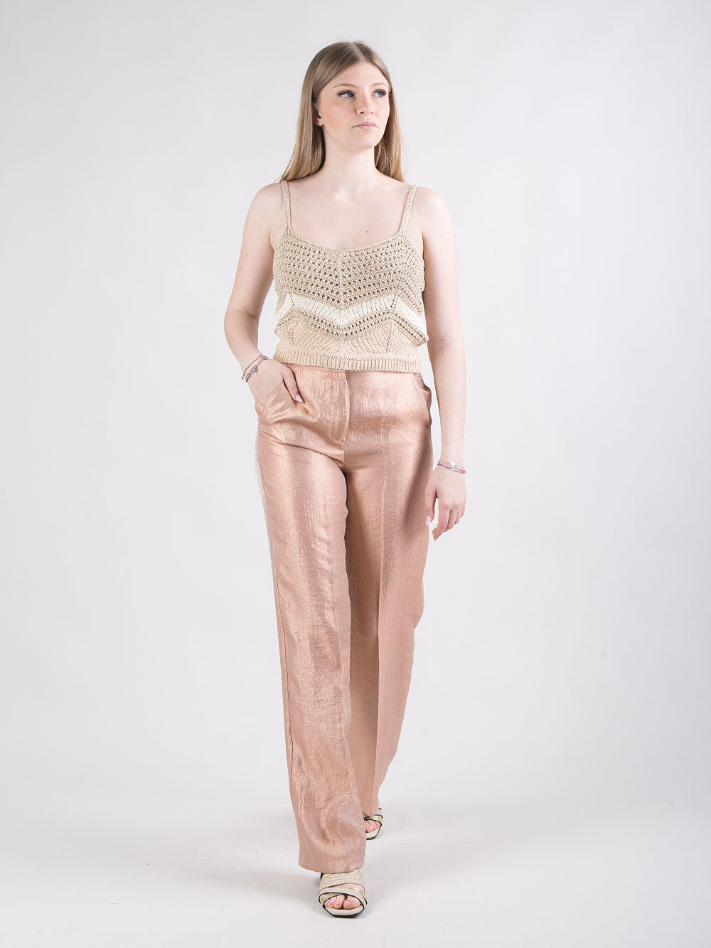 Tailleur in satin