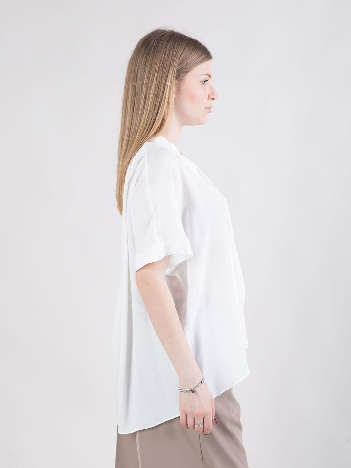 Blusa con rouches