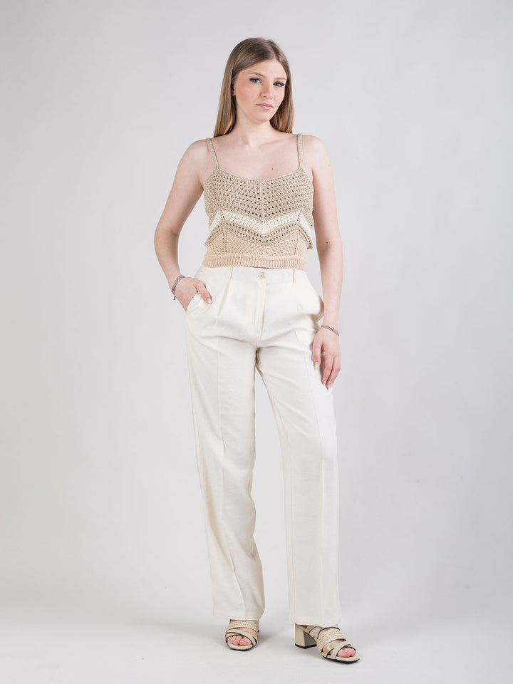 Tailleur con giacca doppiopetto