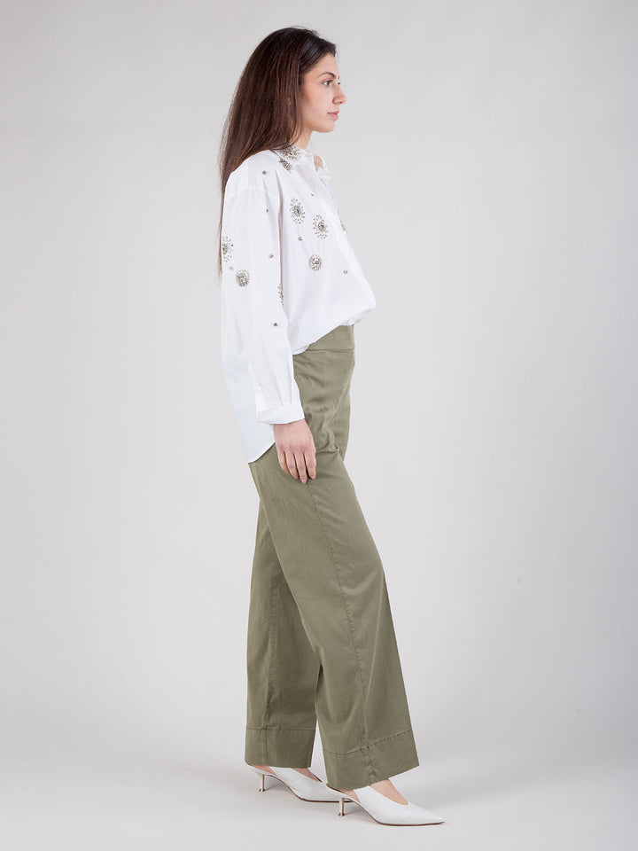 Pantaloni relaxed wide leg