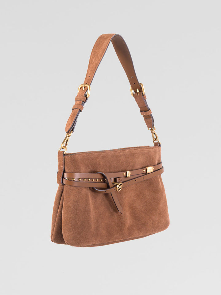 Borsa Belt Bag Classic in pelle scamosciata