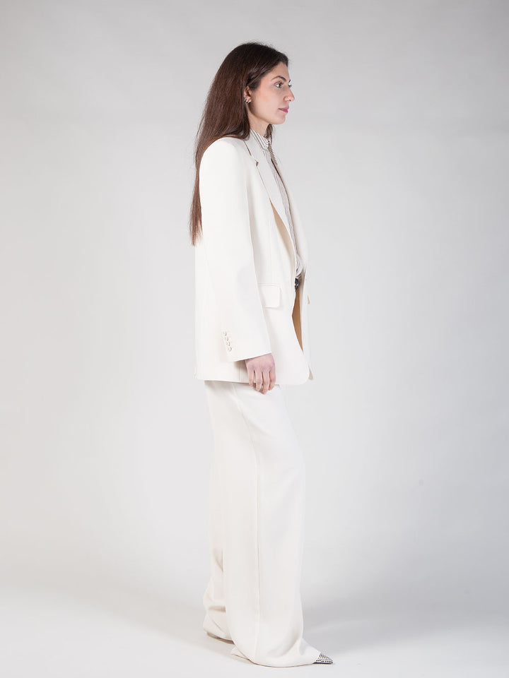 Pantalone amico wide leg in cady