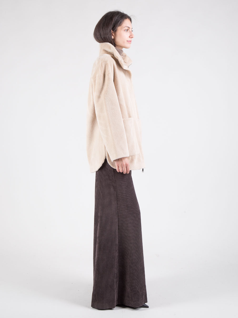 Ecopelliccia oversize