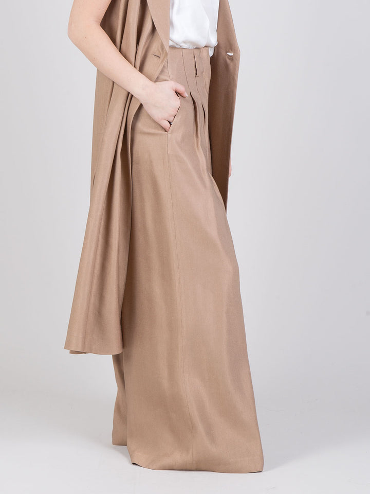 Pantaloni con pinces