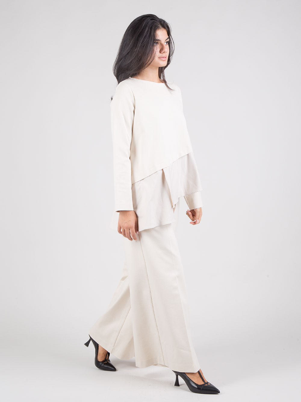 Pantaloni wide leg