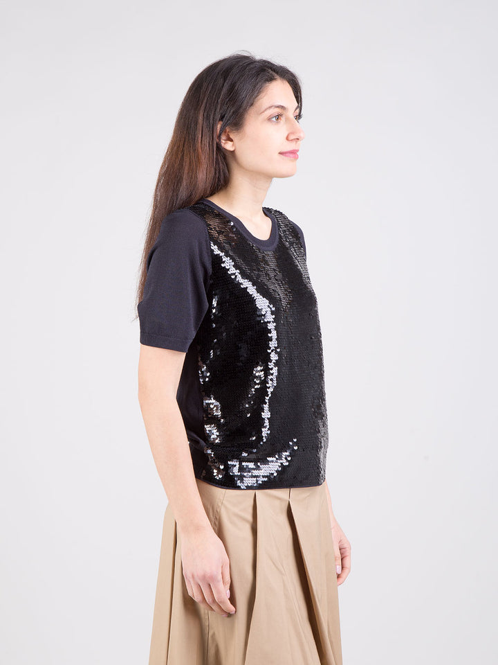 T-shirt paillettes
