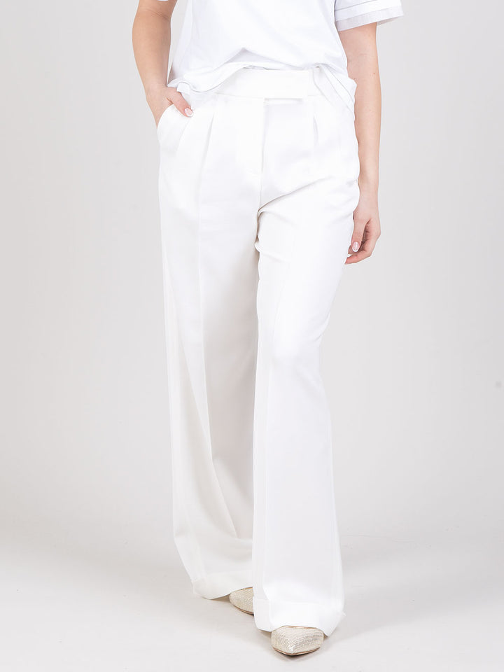 Pantaloni con risvolti