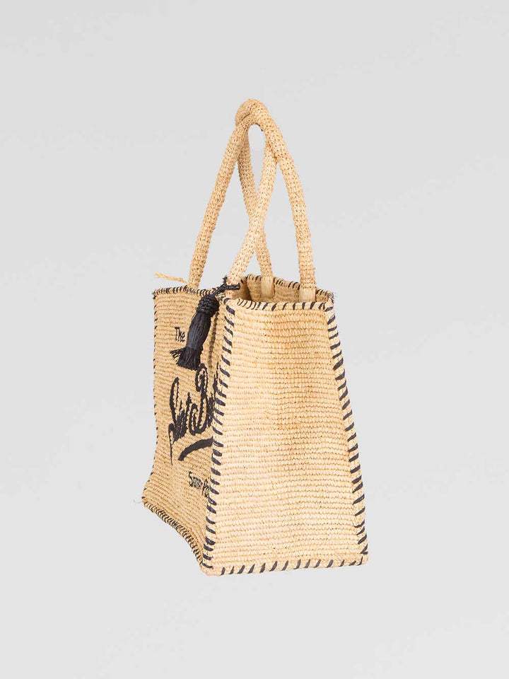 Borsa Vanity Raffia