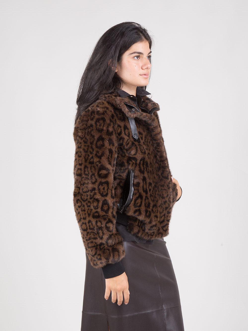 Giacca Ambra Leo