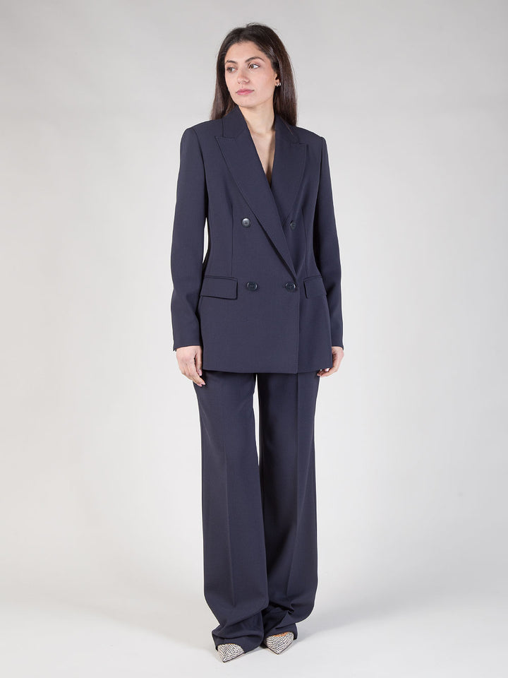 Blazer grembo doppiopetto in lana