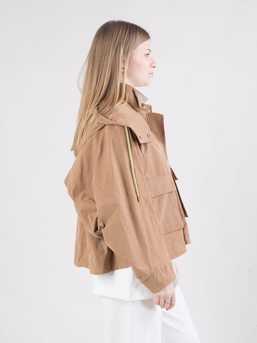 Giacca bomber maniche pipistrello