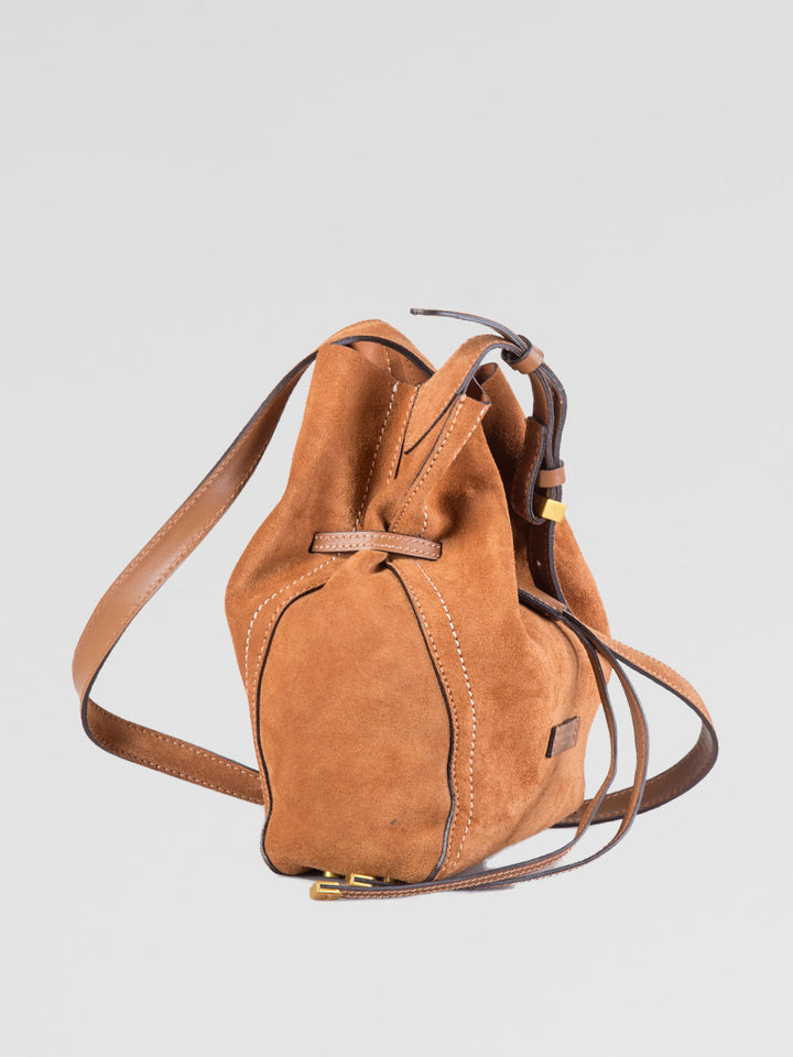 Borsa Sienna camoscio