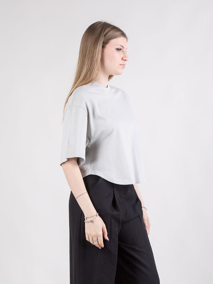 T-shirt in cotone over