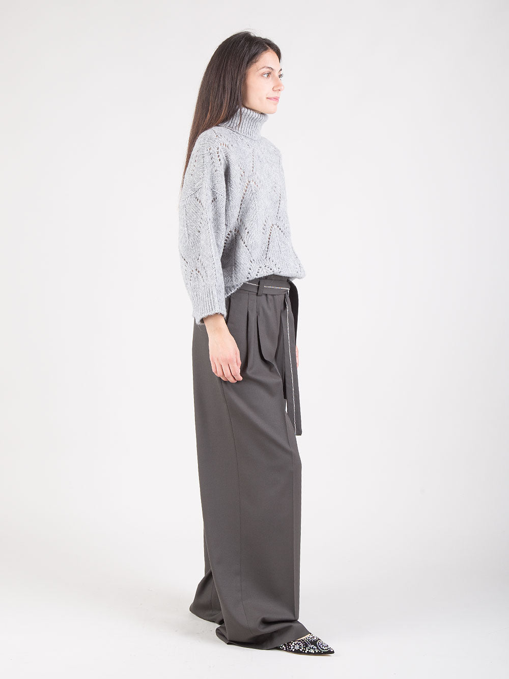 Pantaloni con cintura