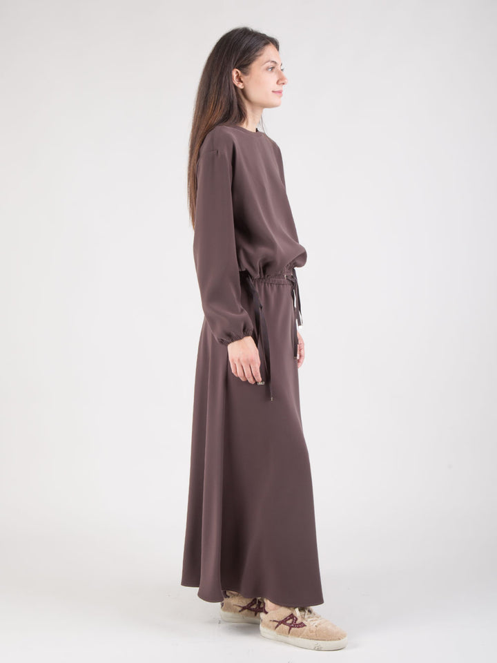 Gonna in crepe satin