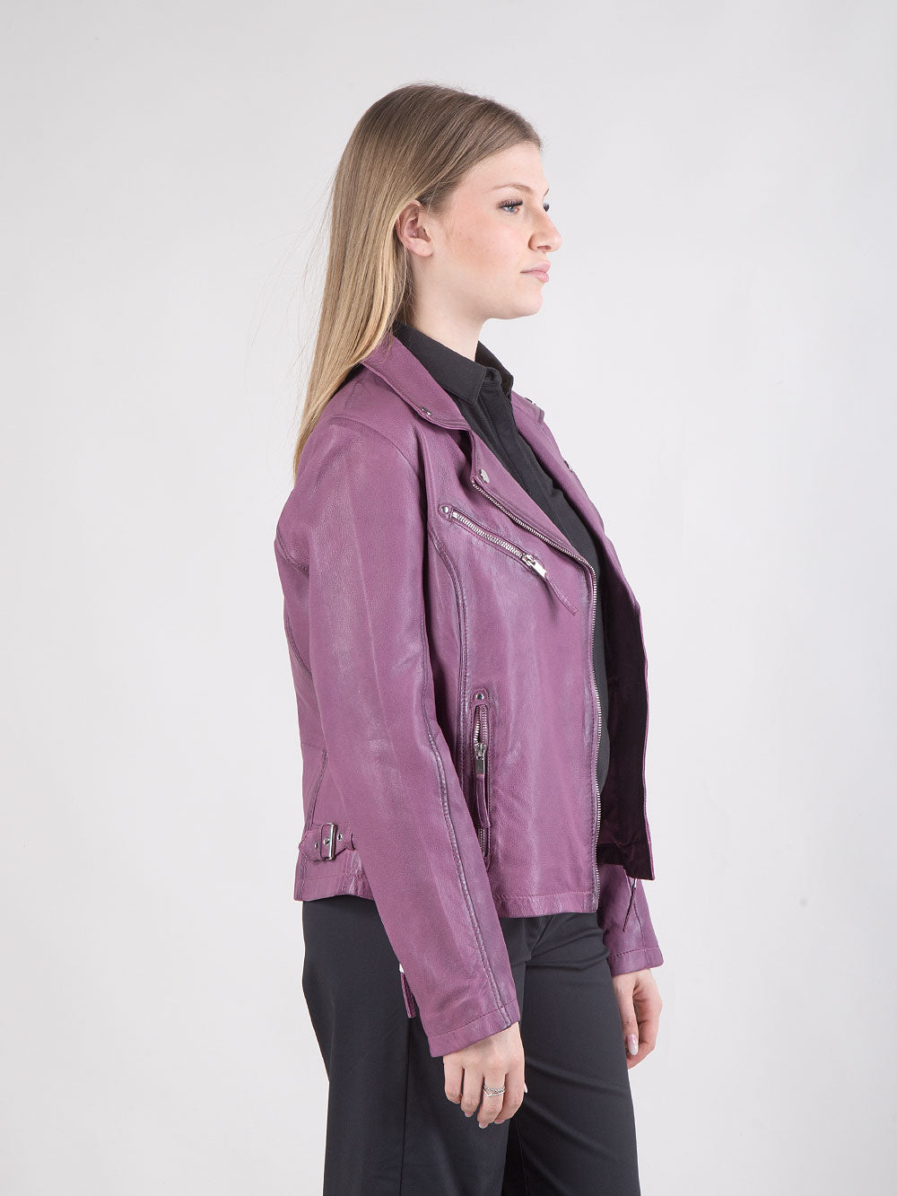Chiodo in pelle