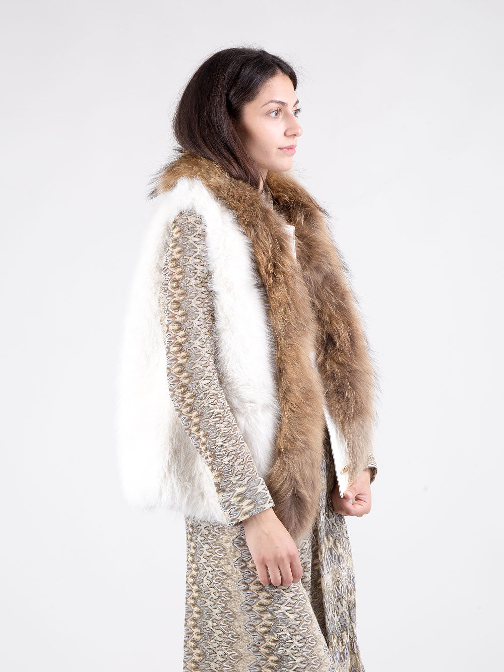 Gilet in ecopelliccia