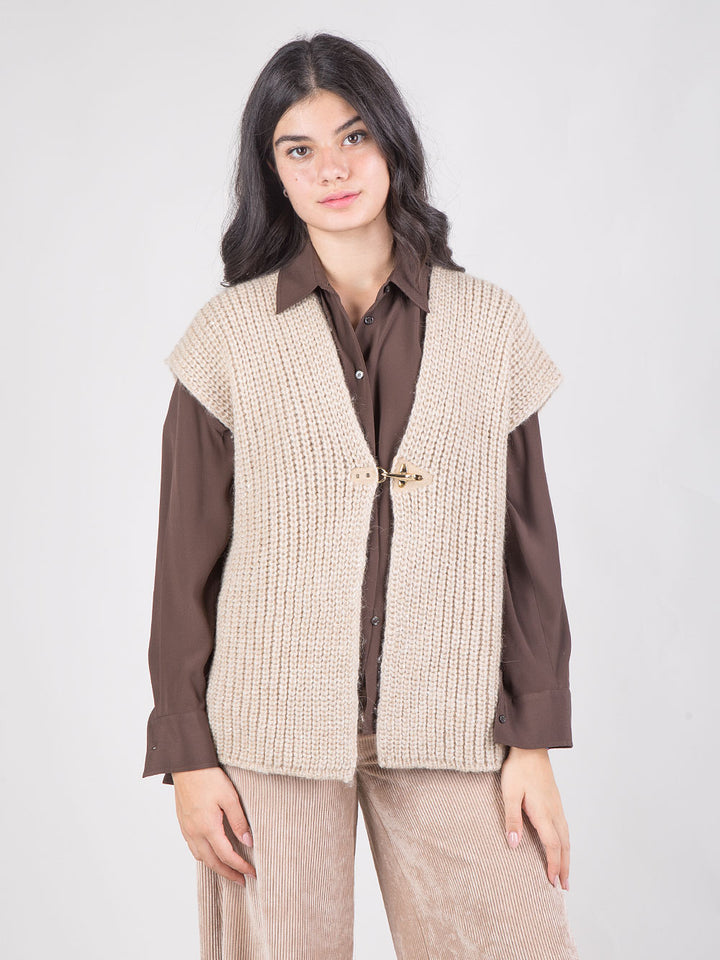 Gilet in mohair