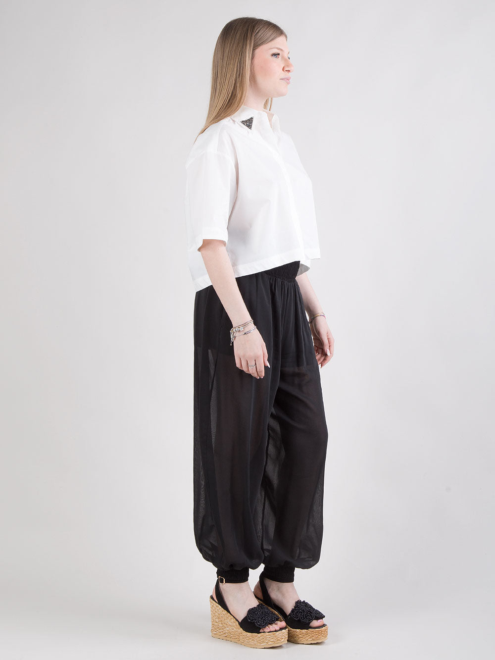 Pantaloni balloon fit