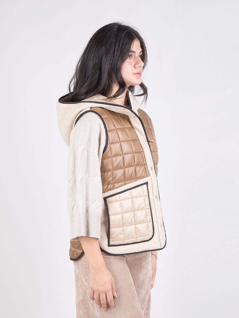 Gilet a quadri