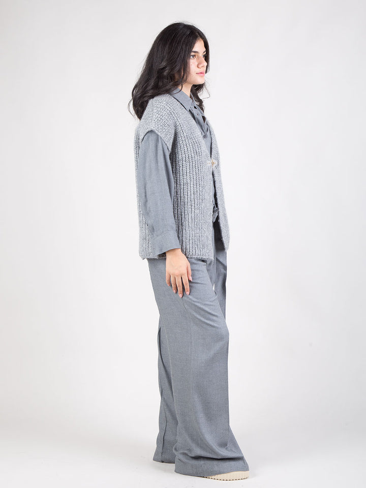 Gilet in mohair