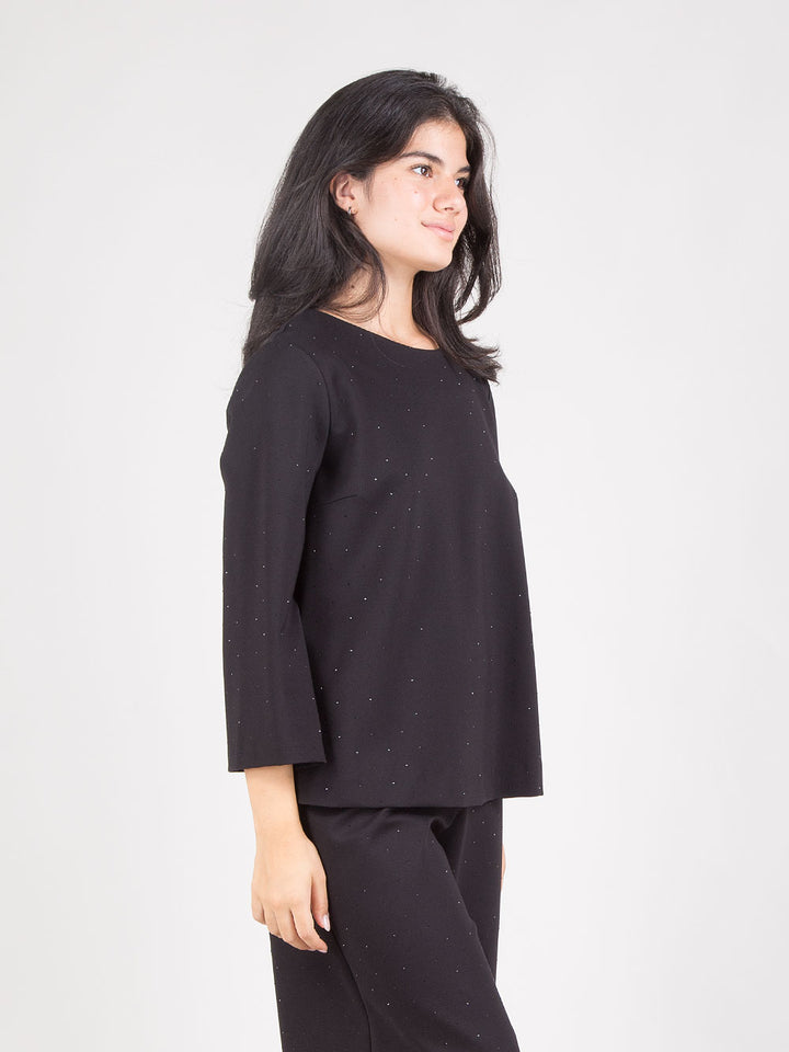Maglia con strass