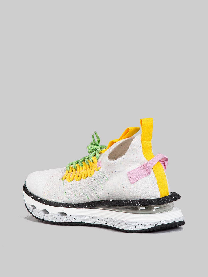 SNEAKER NIKHO LIME IN TESSUTO TECNICO ELASTICIZZATO
