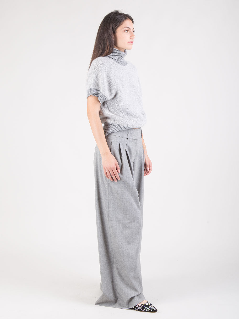 Pantaloni con pinces