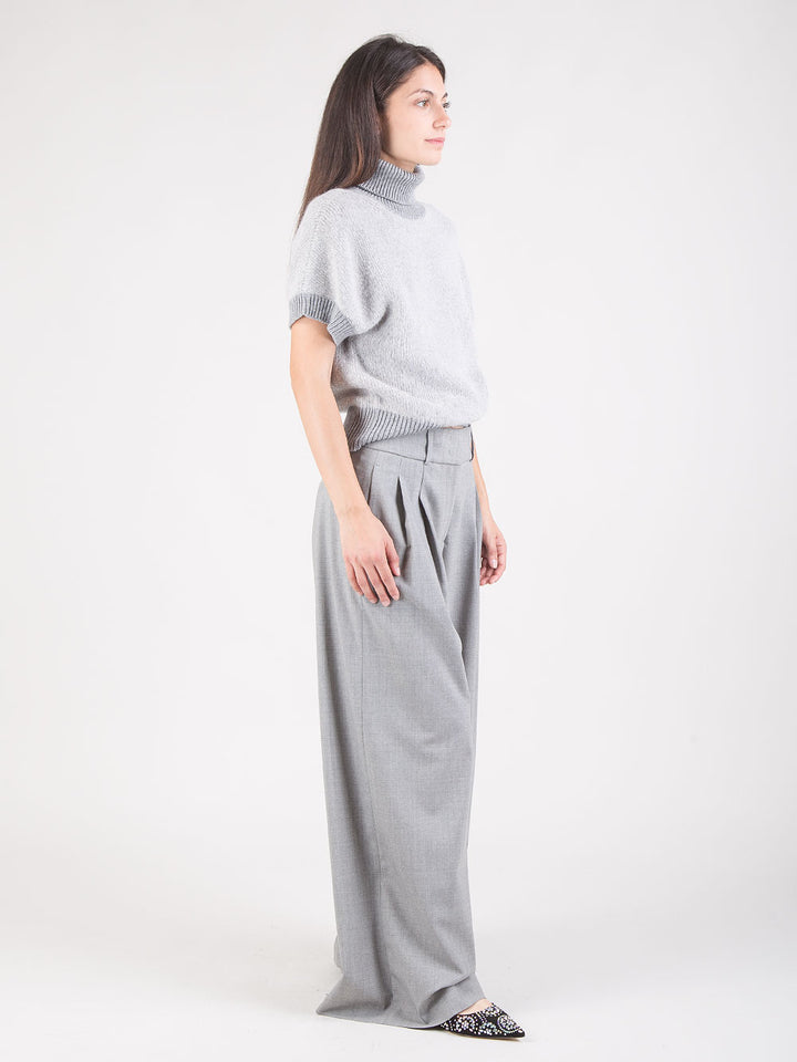Pantaloni con pinces