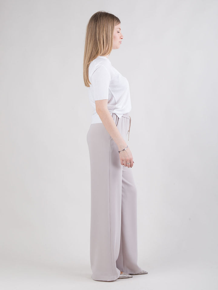 Pantalone palazzo con coulisse